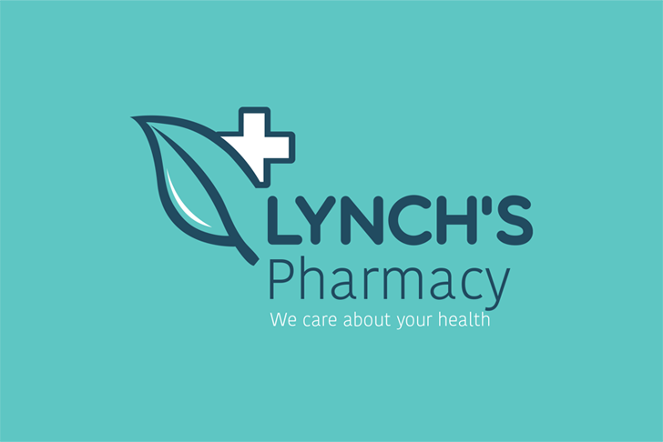 Lynch's Pharmacy logo branding